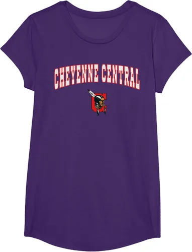 Vista 11 de Cheyenne Central High School Indians T-Shirt C2