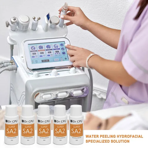 Vista 7 de Peeling de agua Hidrofacial Cuidado de la Piel Hidratante Facial Limpieza Suero de Piel Aqua Peel Solución Concentrada 1.0 fl oz/1.01oz por Botella