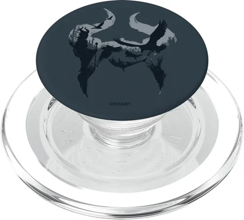 Vista 8 de Disney Maléfica: Mistress of Evil Horns Silhouette PopSockets PopGrip: agarre intercambiable para teléfonos y tabletas