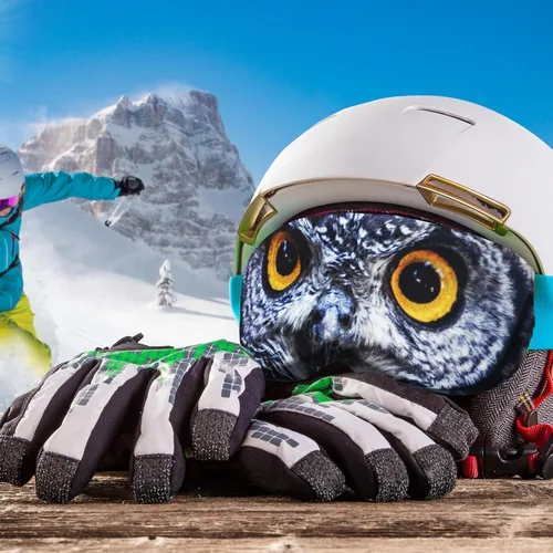 Vista 6 de Civaner 4 Piezas Funda para Gafas de Esquí y Snowboard, Funda para Gafas de Microfibra, Protección Contra Rayones y Polvo para Viajes