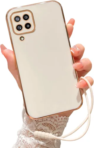 Vista 11 de Funda para Samsung Galaxy A12, A12 Samsung Phone Case para mujer con purpurina de cristal suave TPU transparente de lujo Bling Funda protectora