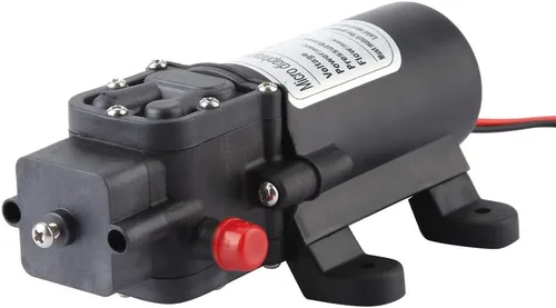 Vista 6 de Acogedor Bomba de diafragma 24V 60W, bomba de diafragma de presión de agua 5L/m, fácil de instalar, para pulverización de agua, pulverización