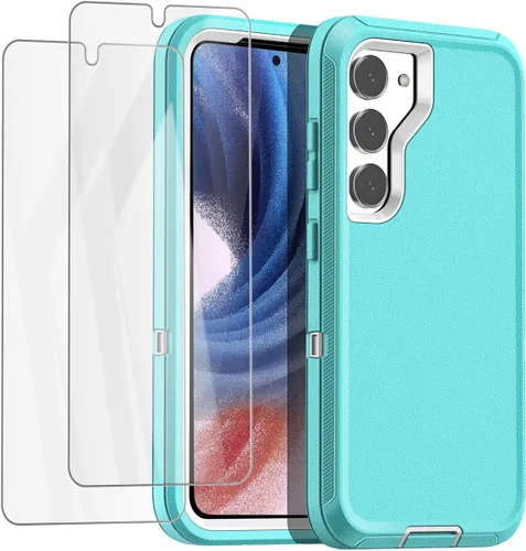 Vista 29 de AICase Funda para Samsung Galaxy S23 (6.1 pulgadas) con protector de pantalla, protección resistente de servicio pesado contra caídas, cuerpo