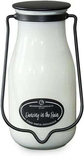 Vista 15 de Milkhouse Candle Company, Colección Creamery Glow - Vela perfumada de soja: Vela de lechera, Barn Dance, 14 oz