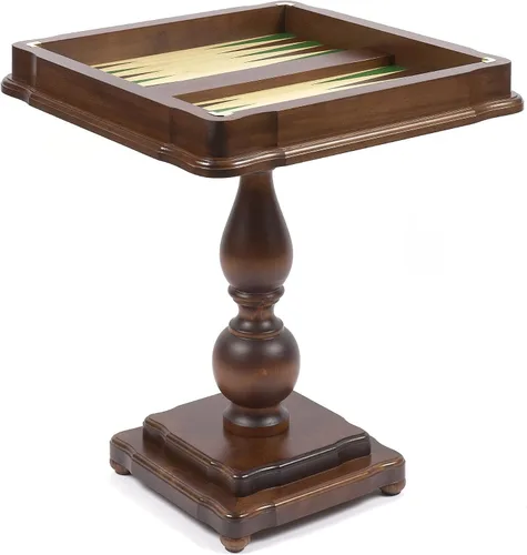 Vista 3 de Prince Staunton Rosewood Chessmen & Verona - Mesa central de juego de lujo de Italia