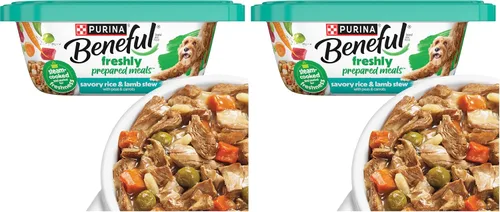 Vista 15 de Comidas preparadas Purina Beneful, comida para perro, paquete surtido, 10 onzas Tubo, paquete de 8