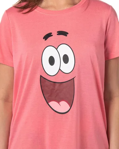 Vista 2 de Nickelodeon - Conjunto de pijama para mujer, diseño de Bob Esponja, Patrick Star