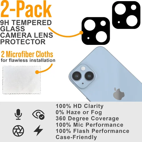Vista 13 de Scooch Protector de pantalla 5 en 1 para iPhone 11 (paquete de 3) con protector de lente de cámara (paquete de 2) vidrio templado 9H de alta