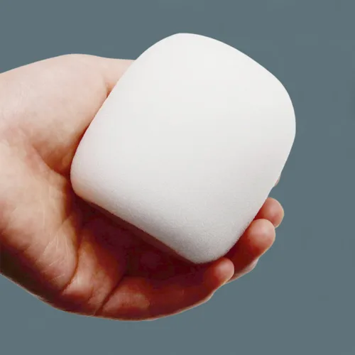 Vista 4 de Fielect 2 unids micrófono cubierta esponja espuma micrófono cubierta de micrófono de mano protección protección micro espuma filtro blanco
