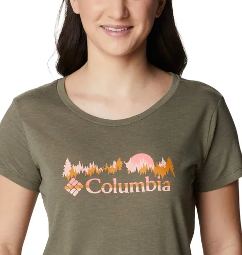Vista 5 de Columbia womens Daisy Days Ss Graphic Tee