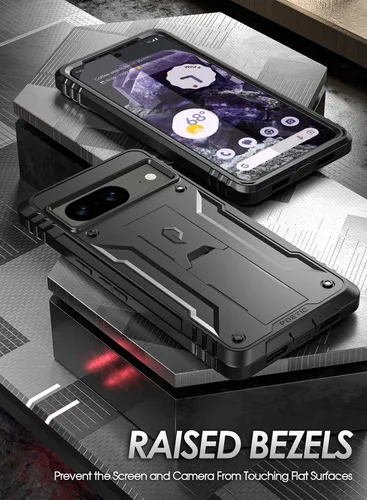 Vista 7 de Poetic Revolution - Funda para Google Pixel 8 5G de 6.2 pulgadas, [probada contra caídas de grado militar de 20 pies], cubierta resistente de cuerpo