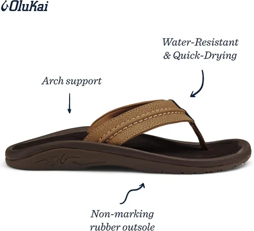 Vista 4 de Sandalias Olukai Hokua para hombre