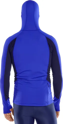 Vista 2 de Coolibar UPF 50+ - Protector solar con capucha para hombre, Aqua