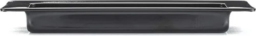 Vista 3 de Richelieu Hardware 686900 - Tirador empotrable moderno de 4 1/2 pulgadas (4.488 in) x 1 5/8 pulgadas (1.614 in), color negro mate para cocina, baño
