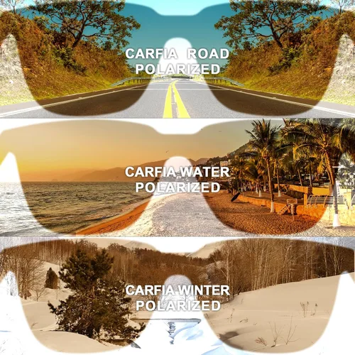 Vista 21 de Carfia Chic - Lentes de sol polarizados para mujer, protección UV400, marco de acetato pulido a mano