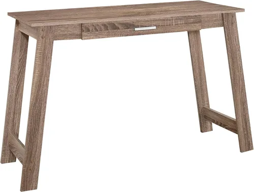 Vista 8 de Monarch Specialties Escritorio para computadora con cajón Capuccino 42"L