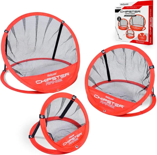 Vista 9 de GoSports Chipster Pop-Up Golf Chipping Practice Net - Training Aid for Precision and Distance - Outdoor and Indoor Practice - Golf Gift