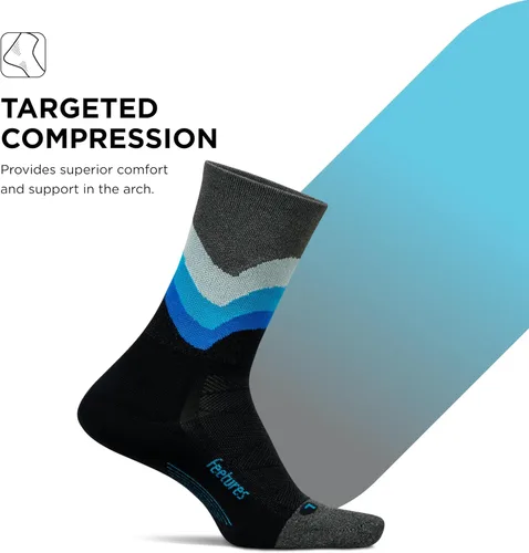 Vista 28 de Feetures Elite Light Cushion Mini Crew Sock - Calcetines deportivos con compresión dirigida