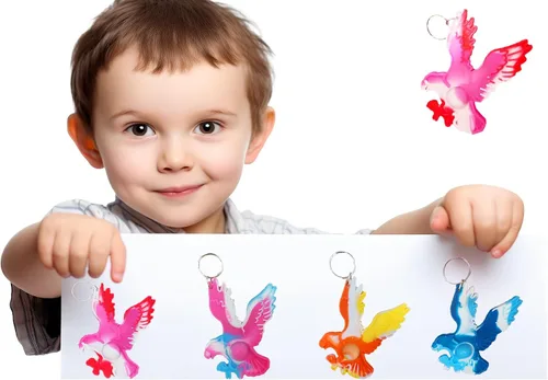 Vista 3 de Mini regalo para ansiedad a granel, premio para el aula, estudiantes, niños y niñas, cumpleaños (20 águila)