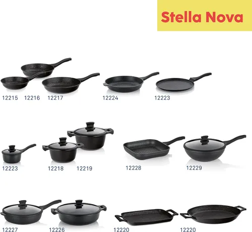 Vista 7 de kela Stella Nova 12215 - Sartén antiadherente (aluminio, 7.9 in)