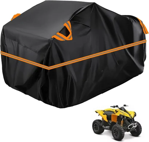 Vista 278 de Cubierta para ATV impermeable compatible con Arctic Cat H1 EFI TRV Cruiser 4x4 2011, cubierta de 210D para vehículos de 4 ruedas, cubierta para quad