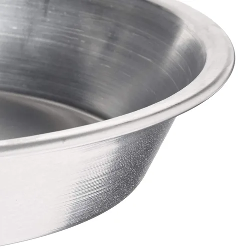 Vista 4 de American METALCRAFT, Inc. Molde Hondo de Aluminio para Pasteles de 9.87 Pulgadas