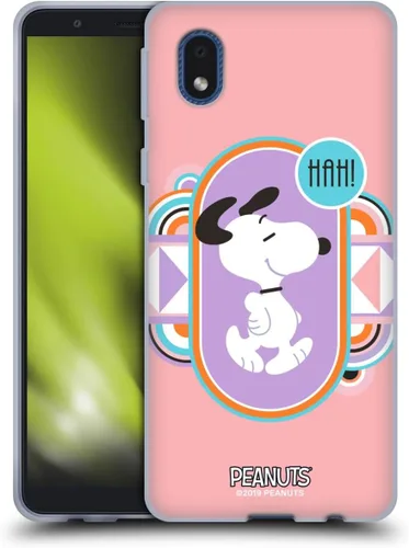 Vista 38 de Head Case Designs Snoopy Deco Dreams - Funda de gel con licencia oficial de Peanuts Blue Pattern [protección de grado militar] compatible con Google