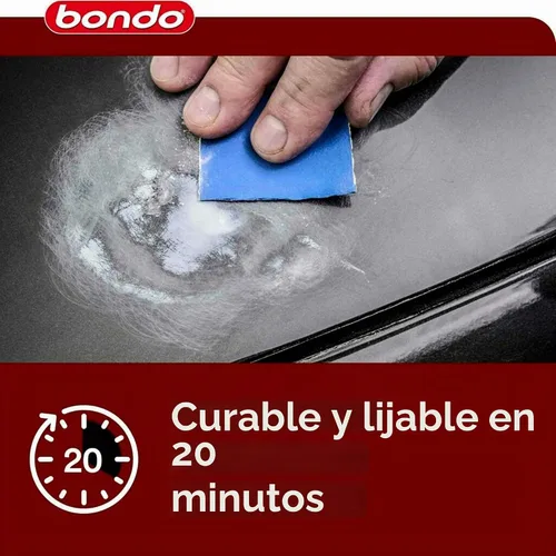 Vista 8 de 3M Bondo 907 Masilla para Vidriado y Retoque - 4.5 oz, Paquete de 4