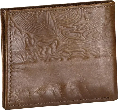 Vista 4 de Totto - Cartera de piel estampada para hombre - Maxi Cuero