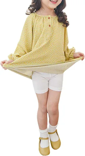 Vista 4 de BOOPH Girls Bike Shorts Kids Cartwheel Dance Shorts Under Dress for Toddler Girl 68 Pack 2-10 Years