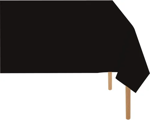 Vista 24 de Mantel de plástico rosa claro (paquete de 2), funda de mesa de comedor de 54 x 108 pulgadas para mesa rectangular, manteles desechables