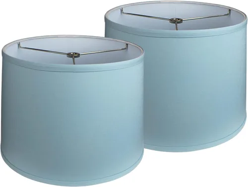Vista 30 de FenchelShades.com - Juego de 2 pantallas de lámpara de 10 pulgadas de diámetro superior x 12 pulgadas de diámetro inferior x 8 pulgadas de altura