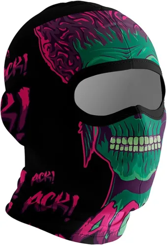 Vista 2 de Pasamontañas, máscara facial completa para hombres y mujeres, deportes al aire libre en verano e invierno, esquí, ciclismo, correr, motocicleta.