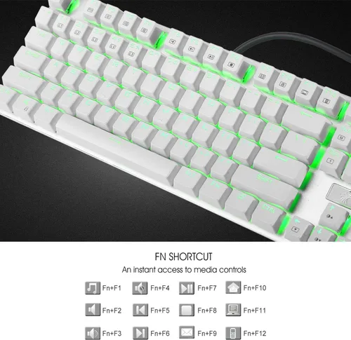 Vista 4 de HUO JI z88 e-Element - Teclado mecánico RGB