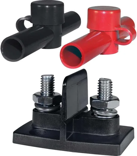 Vista 2 de Blue Sea Systems - Conectores de cable de doble PowerPost