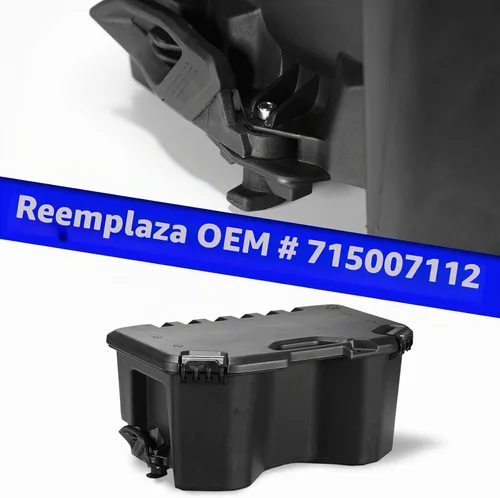 Vista 2 de HAKA TOUGH Caja de almacenamiento trasera de 20 litros / 5.2 galones para Can Am Maverick X3 MAX, Maverick Trail, Defender, Commander, accesorios