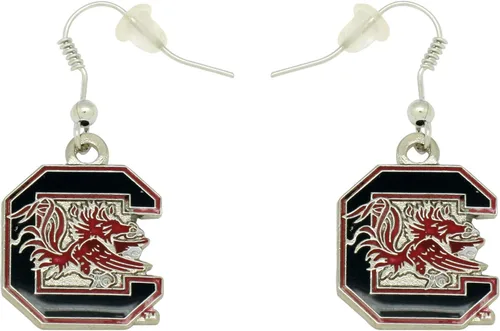 Vista 14 de aminco NCAA Pendientes colgantes con logo de la NCAA para adultos unisex