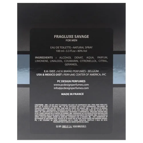 Vista 7 de Savage by Fragluxe para hombre - 3.3 oz EDT Spray