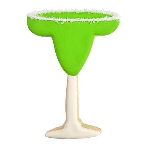 Vista 9 de R&M International 1978 Cortadores de galletas para bebidas, copa de martini, flauta de champán, botella de champán, botella, copa de vino, vaso