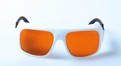 Vista 5 de Gafas protectoras YAG 200-540nm O.D6+y 900-1100nm O.D5+Q interruptor láser gafas