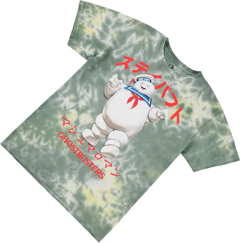 Vista 6 de Ghostbusters Mens Stay Puft Shirt Stay Puft Logo Tee Shirt Graphic T-Shirt