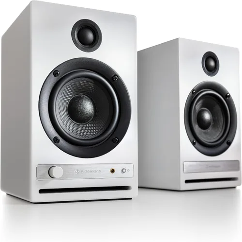 Vista 5 de Audioengine P4 (Pr.) Bocinas pasivas de estantería de 2 vías Madera natural