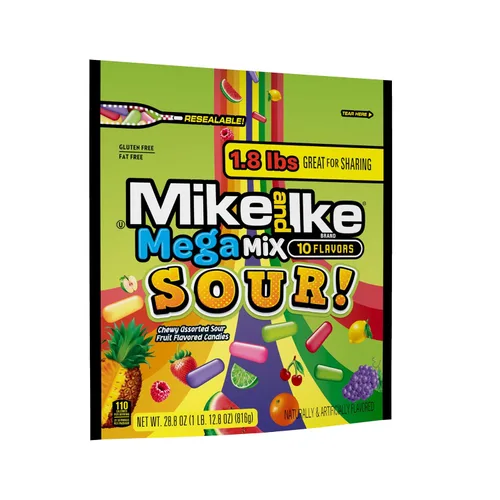 Vista 13 de Mike and Ike Berry Blast Candy, caja de 0.78 onzas (paquete de 24)