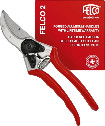 Vista 16 de Felco F 14 Tijeras de podar – Cortadoras de jardín de 7.1 pulgadas para manos pequeñas con hojas bypass y yunque Podadoras de mano para jardinería