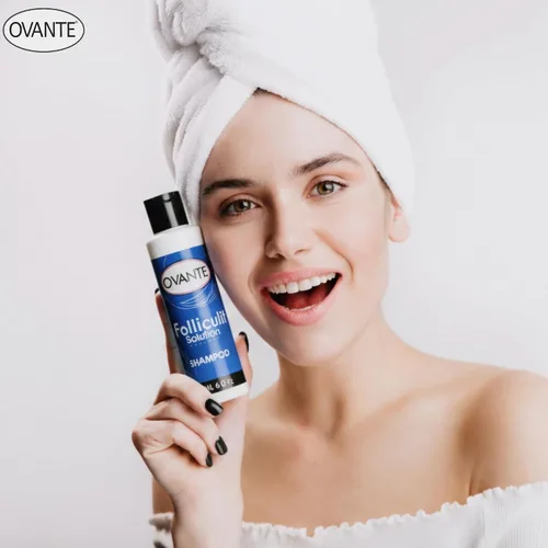 Vista 7 de Solución para foliculitis en champú natural, 6 onzas líquidas