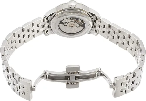 Vista 3 de c Le Locle reloj automático negro madre perla diamante Dial señoras T0062071112600