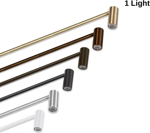 Vista 7 de Iluminación situ: Luz LED compacta con control remoto de la serie Micro enchufable, 3000 K, fabricada en Estados Unidos Negro
