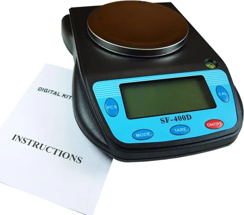 Vista 6 de Horizon SF-400D - Báscula digital de precisión (17.64 oz x 0.00 oz), base grande, función de conteo