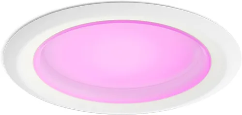 Vista 4 de Philips Hue Downlights LED inteligentes de ambiente blanco y color (paquete de 4) Downlight LED inteligente blanco y color ambiental (1 unidad)