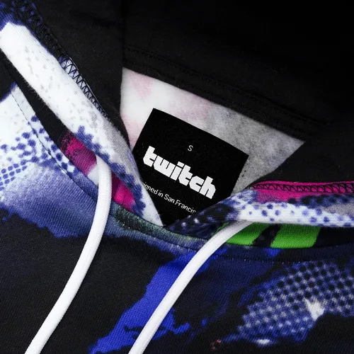 Vista 3 de Twitch Sudadera con capucha de forro polar